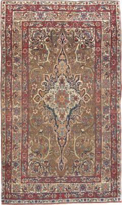 Antique Persian Lavar Kerman Rug 4 6 x 7 7  - 4327740