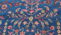 Antique Persian Laver Kerman Carpet Amazing Color - 3965878
