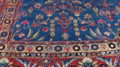 Antique Persian Laver Kerman Carpet Amazing Color - 3965882