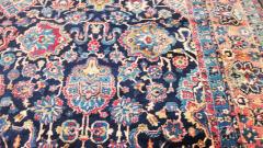 Antique Persian Laver Kerman Carpet Amazing Oversize - 4004818