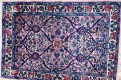 Antique Persian Laver Kerman Rug - 3971688