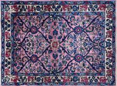 Antique Persian Laver Kerman Rug - 3971691