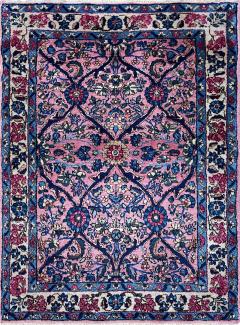 Antique Persian Laver Kerman Rug - 4362265