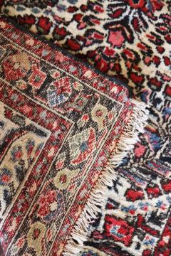 Antique Persian Lilihan Sarouk Runner Ivory Color 28 x 98  - 3969233