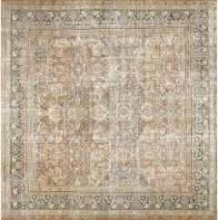 Antique Persian Mahal Rug 105 x 103  - 4053325
