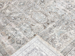 Antique Persian Mahal Rug 107 x 135  - 4063756