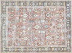 Antique Persian Mahal Rug 86 x 116  - 4063679