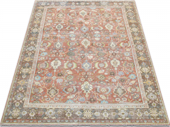 Antique Persian Mahal Rug 86 x 116  - 4063735