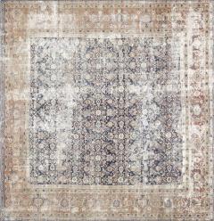 Antique Persian Mahal Rug 98 x 102  - 4053291
