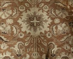 Antique Persian Malayer Brown Handwoven Wool Rug - 2454703