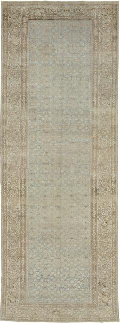 Antique Persian Malayer Wide Gallery Long Runner - 4687598