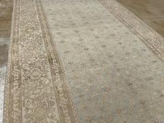 Antique Persian Malayer Wide Gallery Long Runner - 4687605