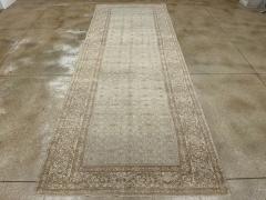 Antique Persian Malayer Wide Gallery Long Runner - 4687607