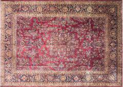Antique Persian Manchester Kashan Carpet 811 x 126  - 3961531