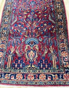 Antique Persian Manchester Kashan Rug Tree Of Life - 3971940