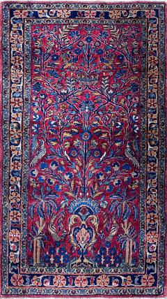 Antique Persian Manchester Kashan Rug Tree Of Life - 4362278