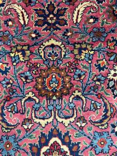 Antique Persian Mashhad Amogli Rug Rare - 3971699