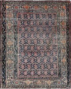 Antique Persian Melayer Botheh Rug - 4362317