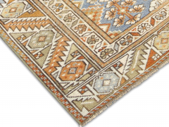 Antique Persian Melayer Runner 34 x 102  - 4063726