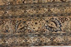 Antique Persian Meshad Botanic Handmade Wool Rug - 2446669