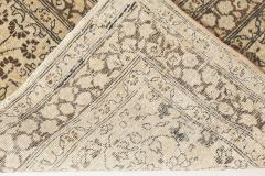 Antique Persian Meshad Handmade Wool Rug - 2446931