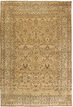 Antique Persian Meshad Handmade Wool Rug - 2453484