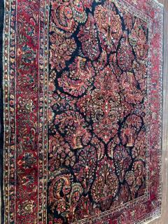 Antique Persian Mohajeran Sarouk Rug c 1920s 6 x 86  - 3969499
