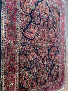 Antique Persian Mohajeran Sarouk Rug c 1920s 6 x 86  - 3969550