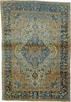 Antique Persian Mohtasham Kashan Rug 42 x 6 x 2  - 4355800