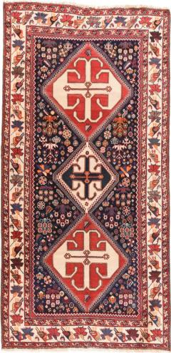 Antique Persian Rug 5 3 x 10 0  - 4405395