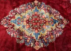 Antique Persian Sarouk Carpet Classic Design 104 x 133  - 3969070