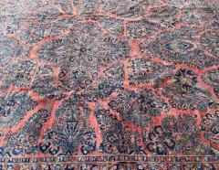 Antique Persian Sarouk Carpet garden design - 3971248