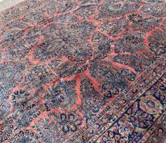 Antique Persian Sarouk Carpet garden design - 3971255