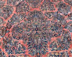 Antique Persian Sarouk Carpet garden design - 3971259