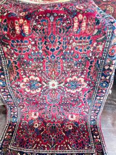 Antique Persian Sarouk Rug c 1920 26 x 410  - 3969523