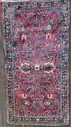 Antique Persian Sarouk Rug c 1920 26 x 410  - 3969537