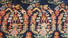 Antique Persian Senneh Malayer Carpet Gallery Runner Size - 3965682