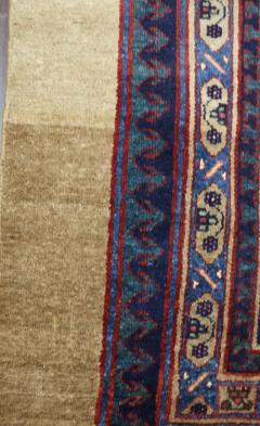 Antique Persian Serab Serapi Gallery Size Rug Camel Color 46 x 104 c 1880 - 3969099