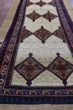 Antique Persian Serab Serapi Gallery Size Rug Camel Color 46 x 104 c 1880 - 3969101