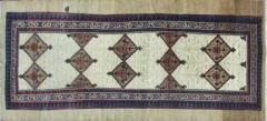 Antique Persian Serab Serapi Gallery Size Rug Camel Color 46 x 104 c 1880 - 3969173