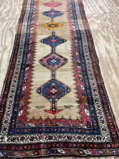 Antique Persian Serab Serapi Runner Camel Color C 1900s - 3971451