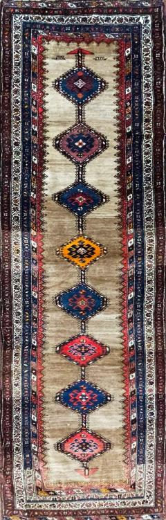 Antique Persian Serab Serapi Runner Camel Color C 1900s - 4033687