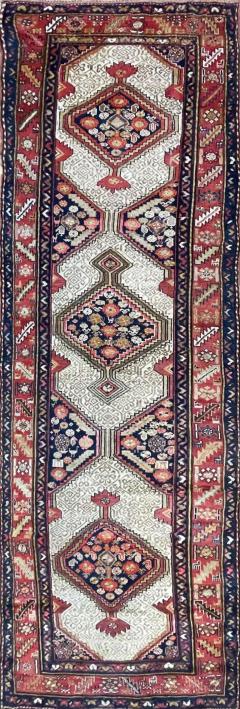 Antique Persian Serab Serapi Runner Camel Color c 1880 - 3971500