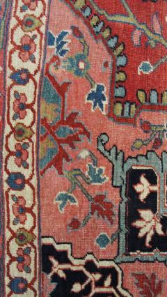 Antique Persian Serapi Carpet Fine Quality - 3958576