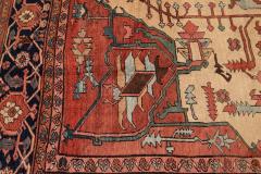 Antique Persian Serapi Handmade Colorful Wool Rug - 1890302
