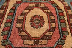 Antique Persian Serapi Handmade Colorful Wool Rug - 1890304