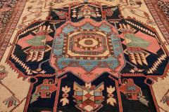 Antique Persian Serapi Handmade Colorful Wool Rug - 1890308
