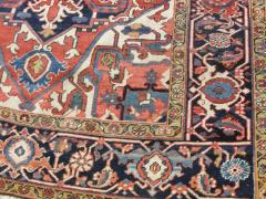 Antique Persian Serapi Rug 411 x 63  - 3965693
