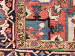 Antique Persian Serapi Rug 411 x 63  - 3965698