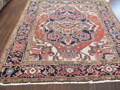 Antique Persian Serapi Rug 411 x 63  - 3965730